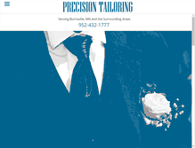 Tablet Screenshot of burnsvilleprecisiontailoring.com
